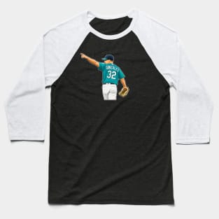 Marco Gonzales #32 Points Baseball T-Shirt